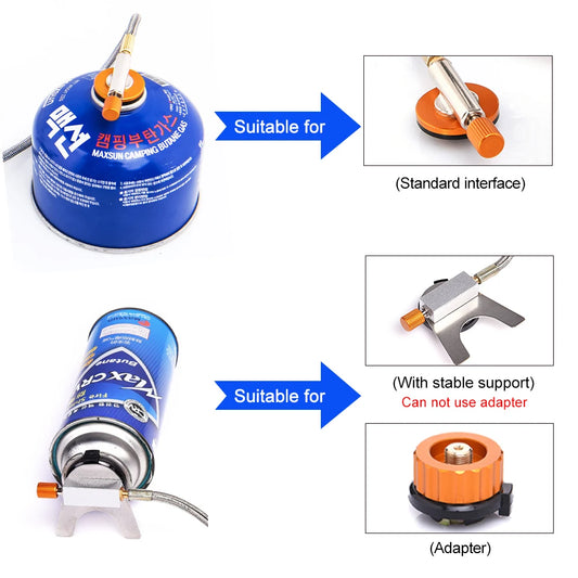 Réchaud de camping compact