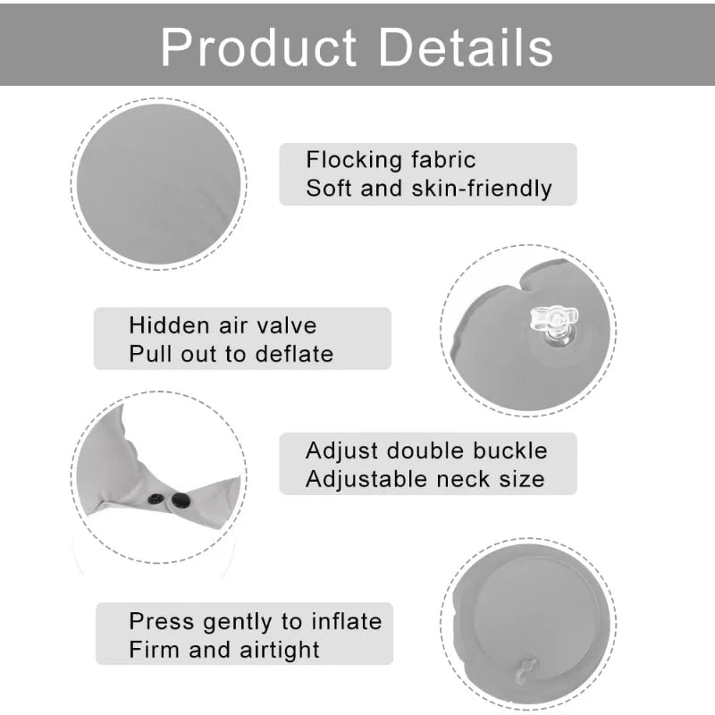 Inflatable Neck Pillow