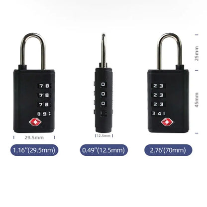 TSA 4 Digit Combination Lock